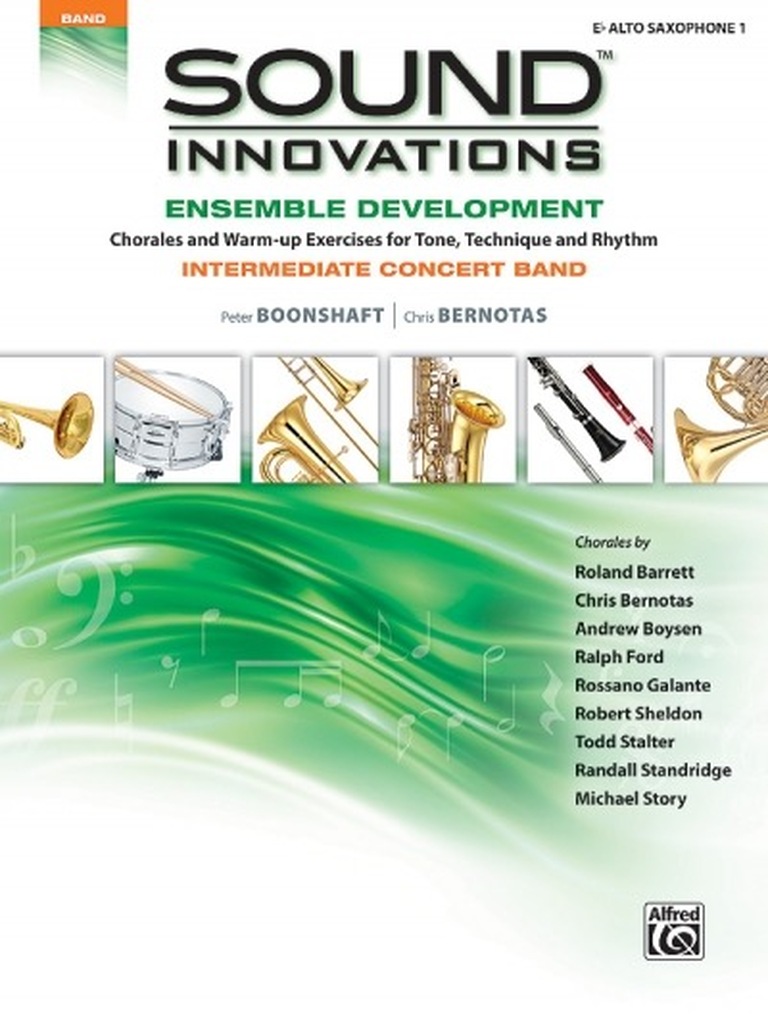 Sound Innovations for Concert Band: Ensemble Development for Intermediate Concert Band - Alto Saxophone 1